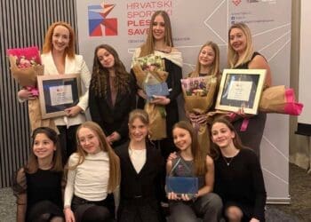 Plesni klub Dance Queen najuspješniji klub sportskog plesa u Hrvatskoj za 2025.