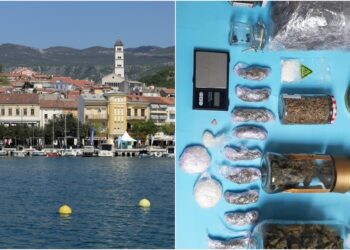 ‘Trava’, speed, galaxy: Policija zatekla 8 osoba s drogom na području Crikvenice i okolice