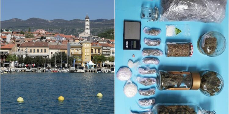 ‘Trava’, speed, galaxy: Policija zatekla 8 osoba s drogom na području Crikvenice i okolice