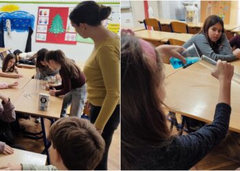 Učenje kroz igru u OŠ Vladimira Nazora: djeca oduševljena radionicom „Čudnovate tekućine“