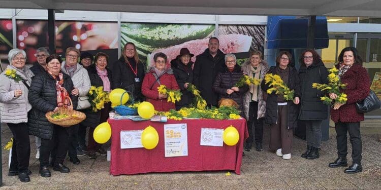 Udruga umirovljenika Crikvenice i Vinodola uspješno provela humanitarnu akciju povodom 19. Dana mimoza