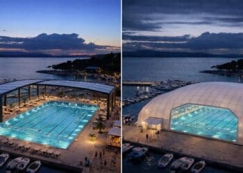 Fotografije projekta modernog bazena u Crikvenici izazvale nezapamćeni interes