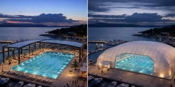 Fotografije projekta modernog bazena u Crikvenici izazvale nezapamćeni interes