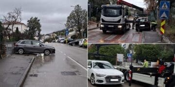 Problem nepropisno parkiranih vozila po Crikvenici: Komunalno-prometno redarstvo u akciji