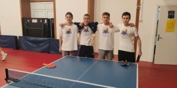 Odličan nastup učenika SŠ dr. Antuna Barca na županijskom natjecanju u stolnom tenisu