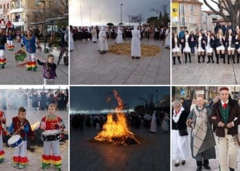 FOTO | Mlaća prazne slame po 159. put održana u Selcu