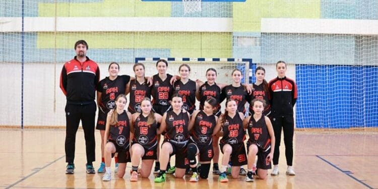 ŽKK Arx Crikvenica nastupio na prvom tuniru Jedinstvene ženske pretkadetske lige