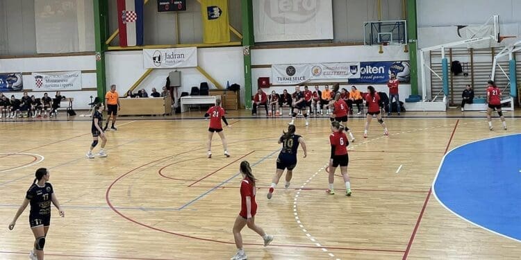 Rukometašice Murvice nakon vodstva na poluvremenu ipak poražene od Liburnije