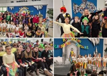 Čakavsko maškarano zapolne ispunilo svaki kutak OŠ Zvonka Cara