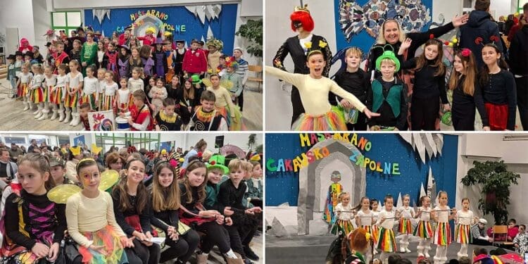 Čakavsko maškarano zapolne ispunilo svaki kutak OŠ Zvonka Cara