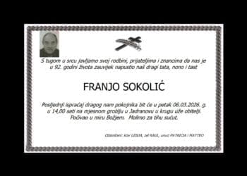 FRANJO SOKOLIĆ