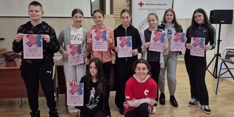 Gradsko natjecanje mladih Hrvatskog crvenog križa u Crikvenici