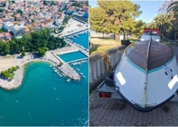 Grad Crikvenica uklonio ilegalno ostavljena plovila na Balustradi