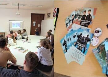 Održano predavanje: osmaši u Crikvenici saznali kako postati policajka ili policajac