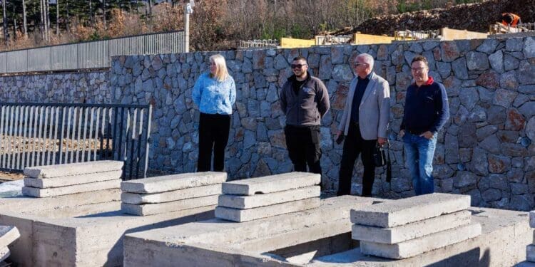 Radovi na groblju Zoričić u punom zamahu