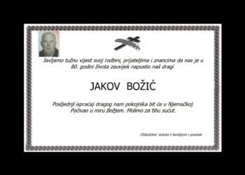 JAKOV BOŽIĆ