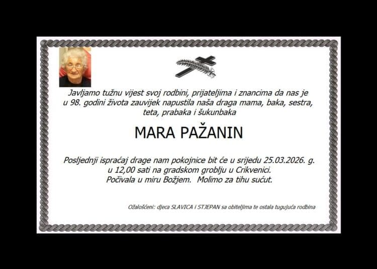 MARA PAŽANIN