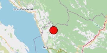 Slab potres kod Senja, osjetio se na širem području