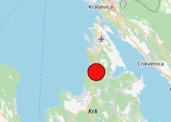 Potres od 2.8 prema Richteru na otoku Krku, osjetio se i u Crikvenici
