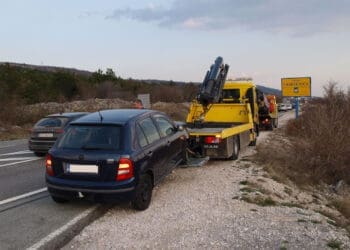 Prometna nesreća na magistrali kod Jadranova 8.3.2026.