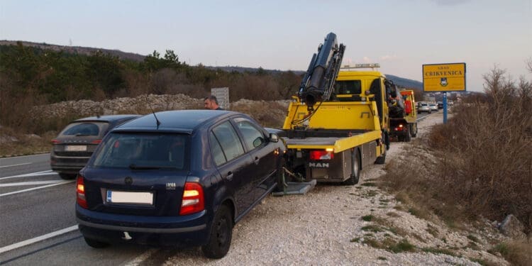 Prometna nesreća na magistrali kod Jadranova 8.3.2026.