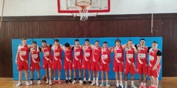 Učenici SŠ dr. Antuna Barca osvojili broncu na županijskom natjecanju u košarci