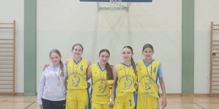 Crikvenica ima županijske prvakinje: mlade košarkašice idu na državno prvenstvo