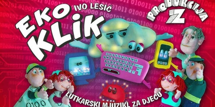 “Eko klik” u Crikvenici: besplatni lutkarski mjuzikl za djecu povodom Dana planeta Zemlje