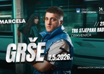 Crikvenica ulazi u proljeće uz veliki koncert – Grše i Marcela 1. svibnja na Trgu Stjepana Radića