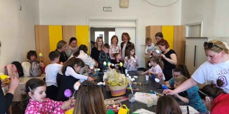 Djeca za djecu: uskrsne radionice povezale mališane diljem Crikvenice