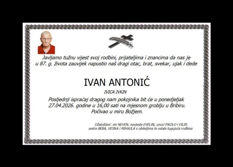 IVAN ANTONIĆ – Ivica Ivkin