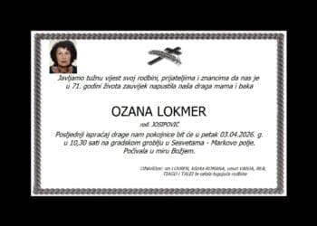 OZANA LOKMER rođ. Josipović