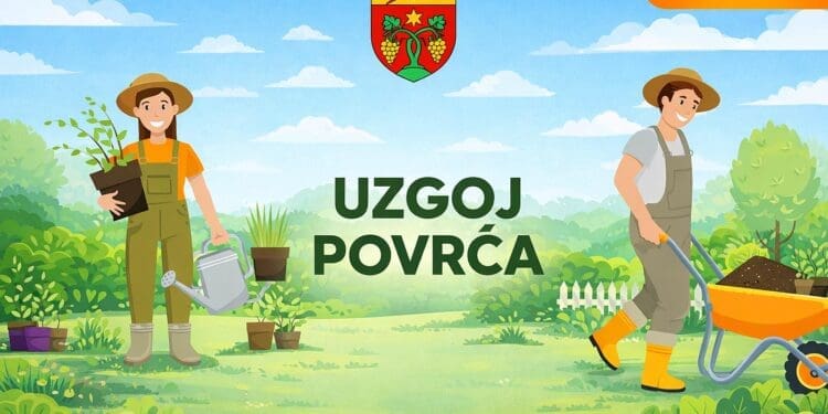 Poziv svim ljubiteljima vrtlarstva na ciklus od 4 zanimljiva predavanja o uzgoj povrća