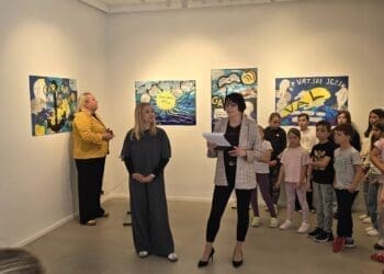 Vladimir Nazor i Crikvenica kroz dječje radove: otvorena izložba u Gradskoj galeriji