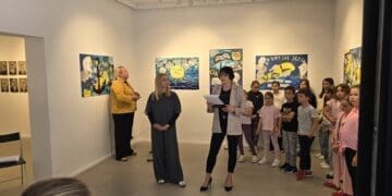 Vladimir Nazor i Crikvenica kroz dječje radove: otvorena izložba u Gradskoj galeriji