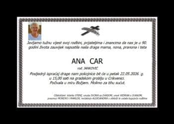ANA CAR rođ. Janković