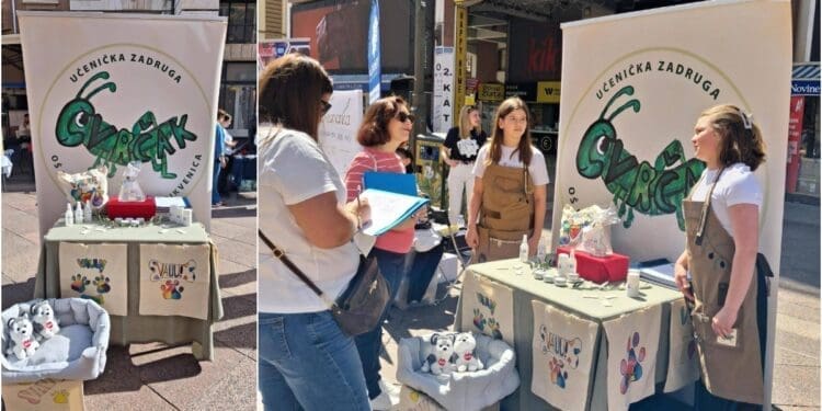 Učenice iz Crikvenice zablistale na smotri: Na riječkom Korzu predstavile prirodnu kozmetiku za pse