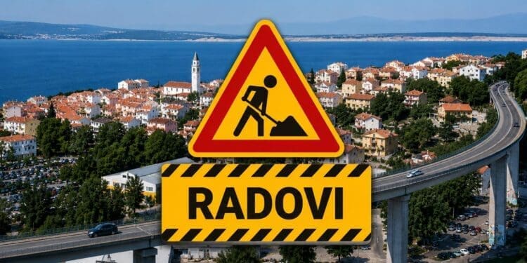 Obavijest o privremenom zatvaranju ceste Gornja Draga – Zoričići