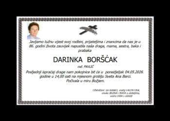 DARINKA BORŠĆAK