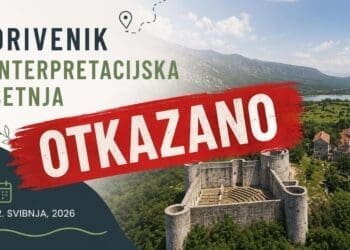 Zbog nepredviđenih okolnosti otkazana interpretacijska šetnja u Driveniku