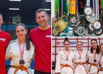 Sjajna mlada judašica Leona treća u državi u svom uzrastu!