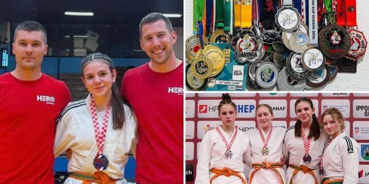 Sjajna mlada judašica Leona treća u državi u svom uzrastu!
