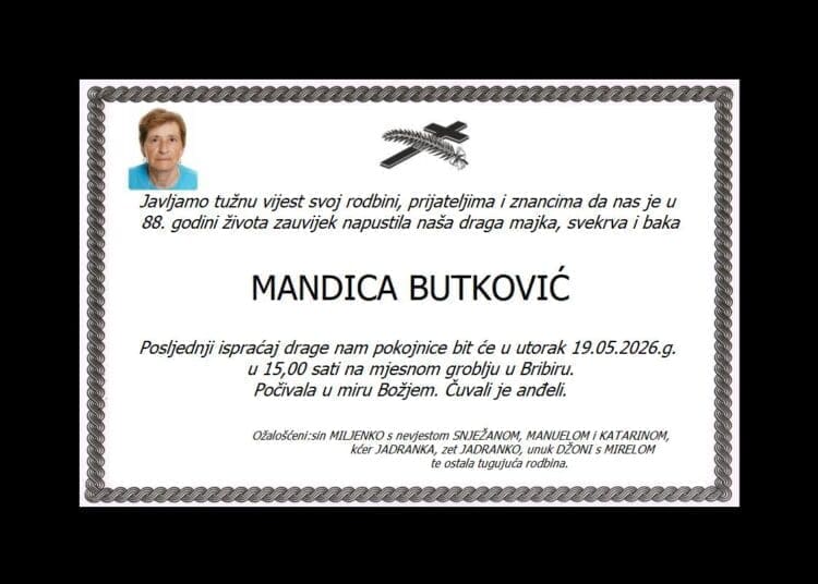 MANDICA BUTKOVIĆ