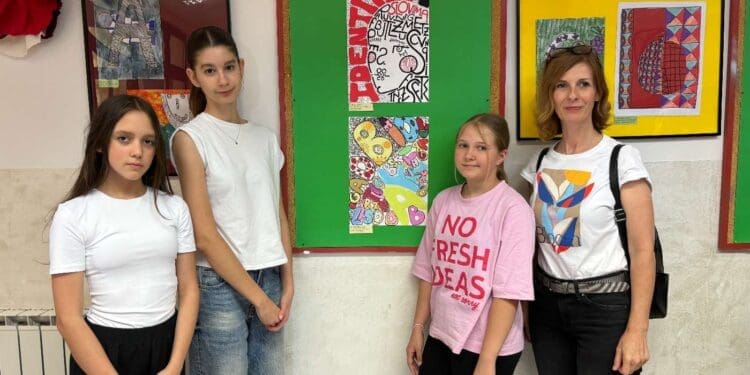 Novi likovni uspjesi učenica Osnovne škole Zvonka Cara!