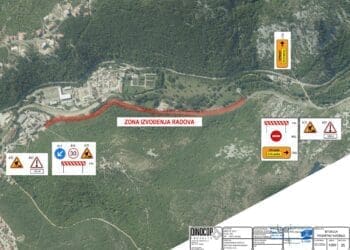 Radovi u Kotorskoj ulici u Crikvenici i privremena regulacija prometa