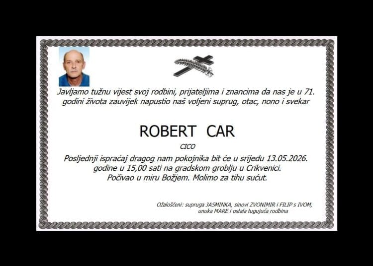 ROBERT CAR – Cico