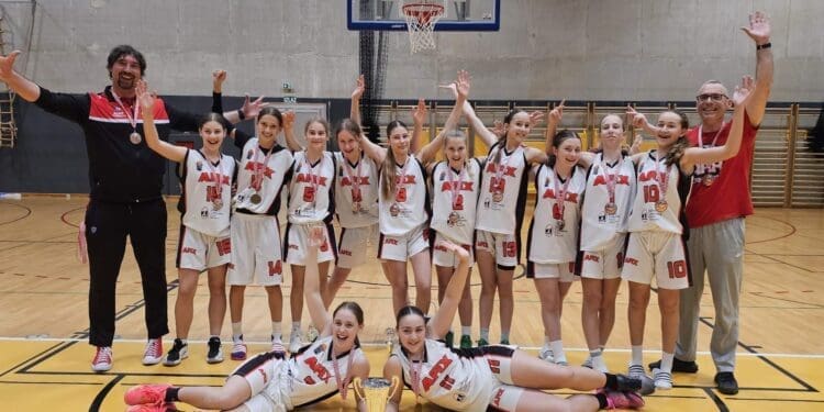 Košarkašice ŽKK Arx osvojile brončanu medalju na Prvenstvu Hrvatske U13