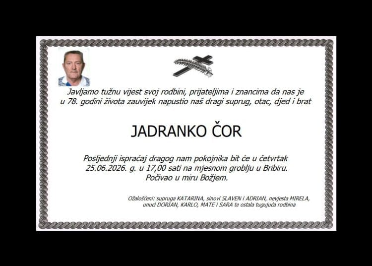 JADRANKO ČOR