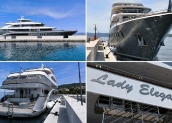Lady Eleganza jutros uplovila u crikveničku luku