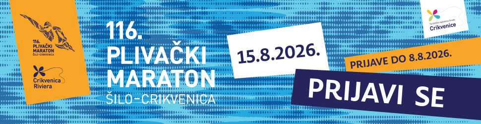 Oglas Plivački Maraton Šilo Crikvenica